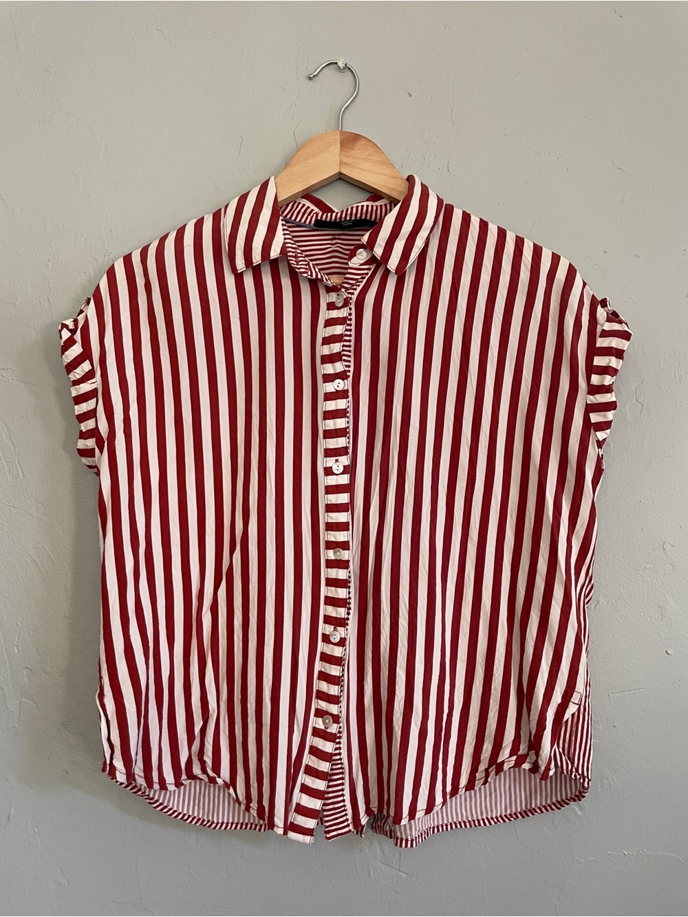 Jane & Delancey | Striped button up shirt